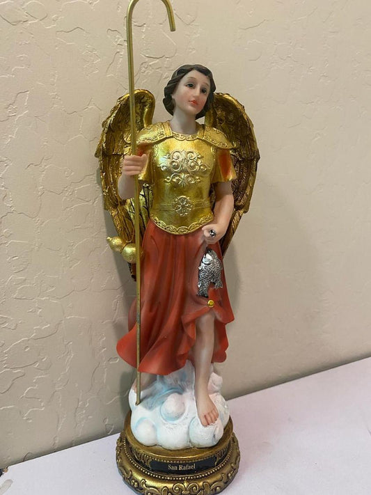 12" San Rafael Arcangel Dorado