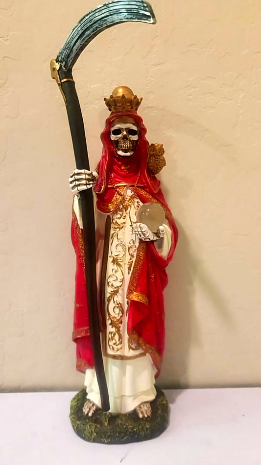 12.5" Santa Muerte Roja