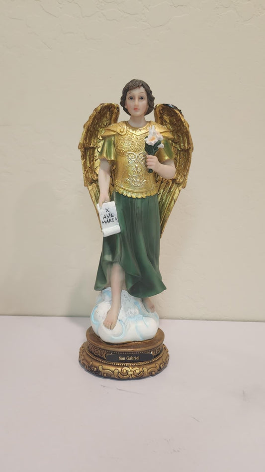 12" San Gabriel Arcangel Dorado