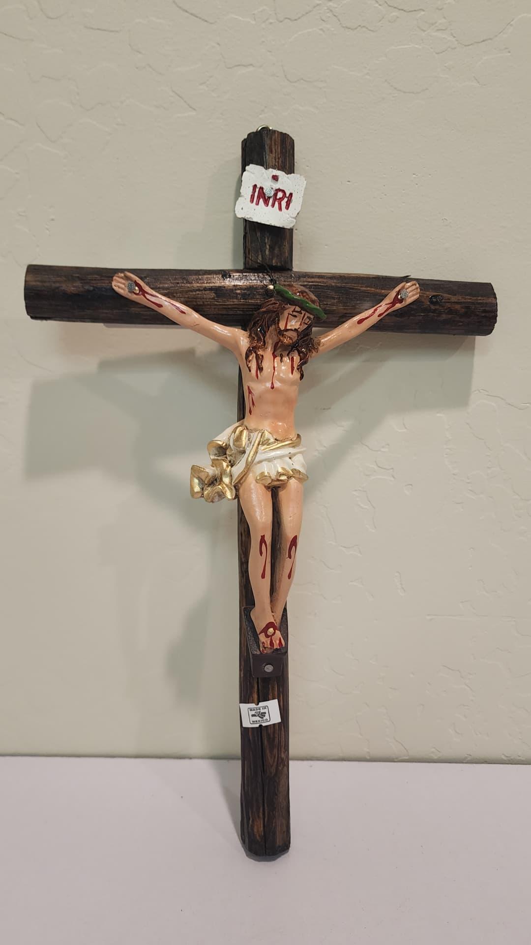 15" Tronco Cristo Regular Cruz