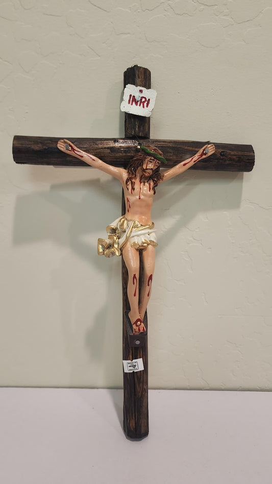 15" Tronco Cristo Regular Cruz