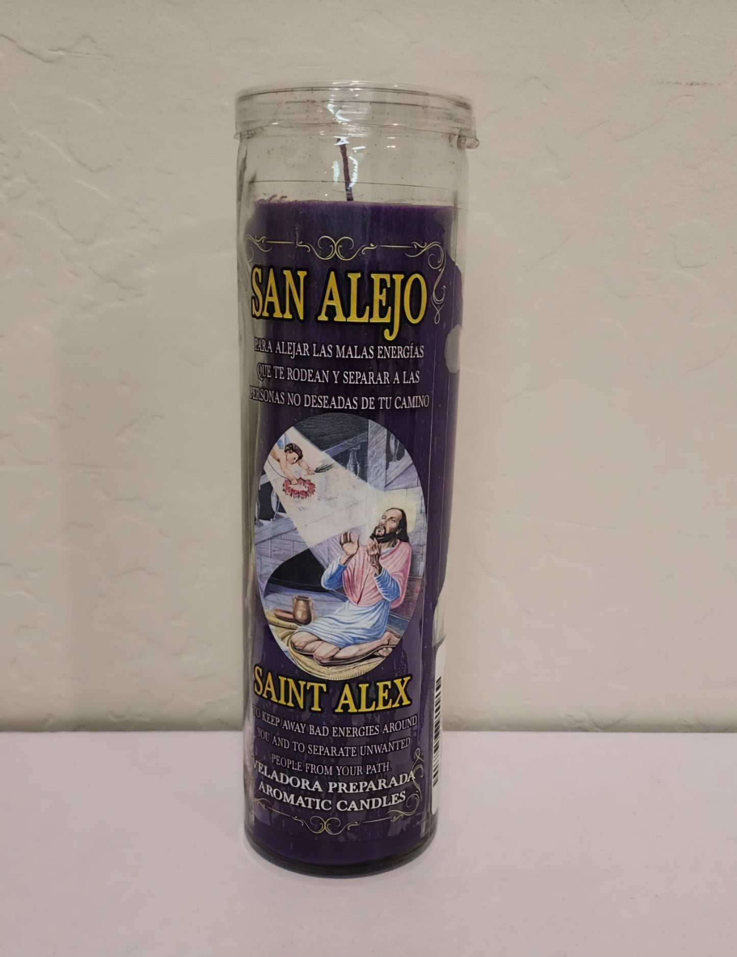 San Alejo/ Saint Alex Vela Preparada