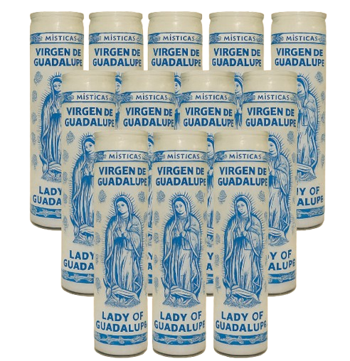 Monthly Candle Subscription - Virgen de Guadalupe