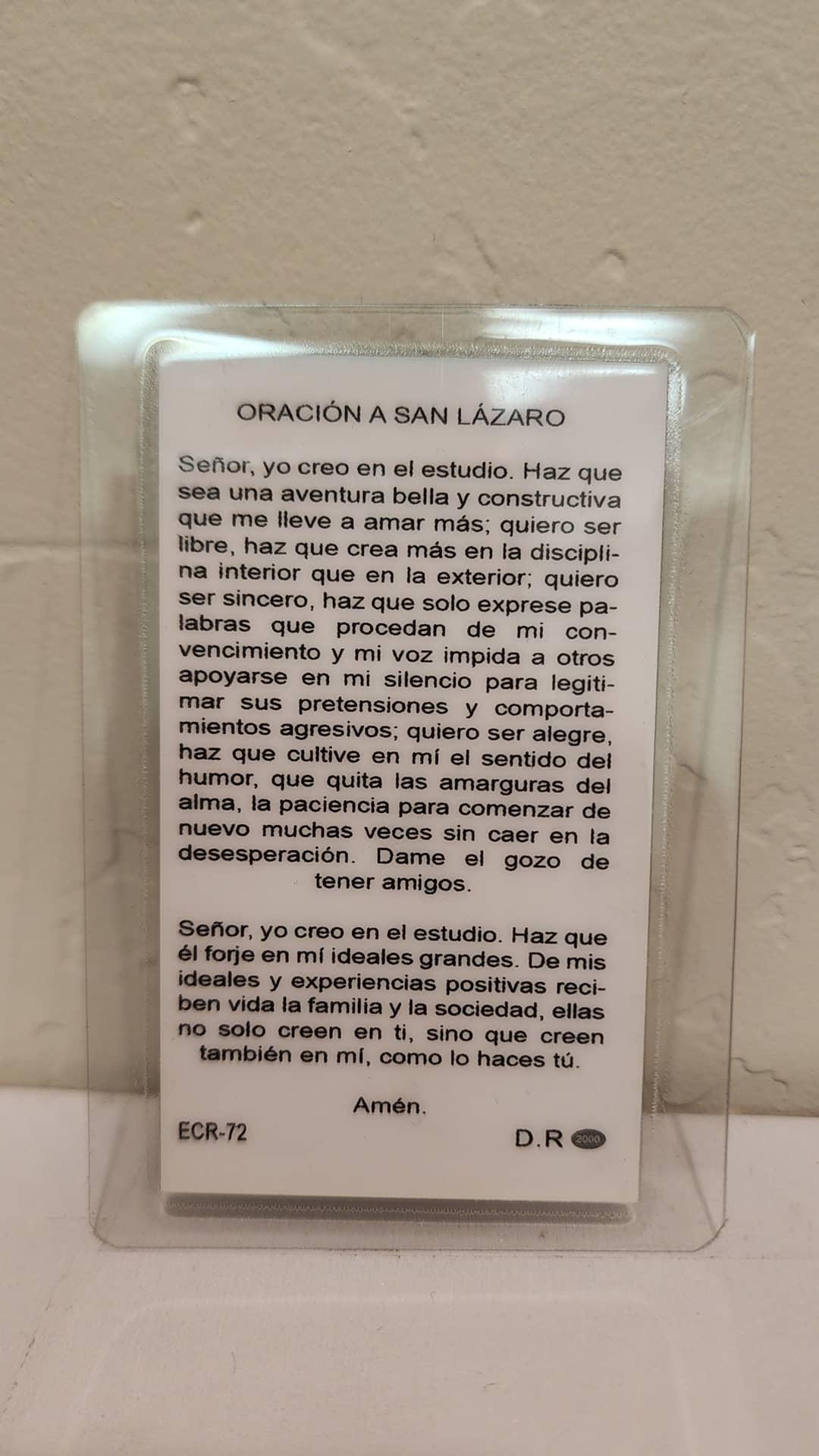 Tarjetas De Oracion