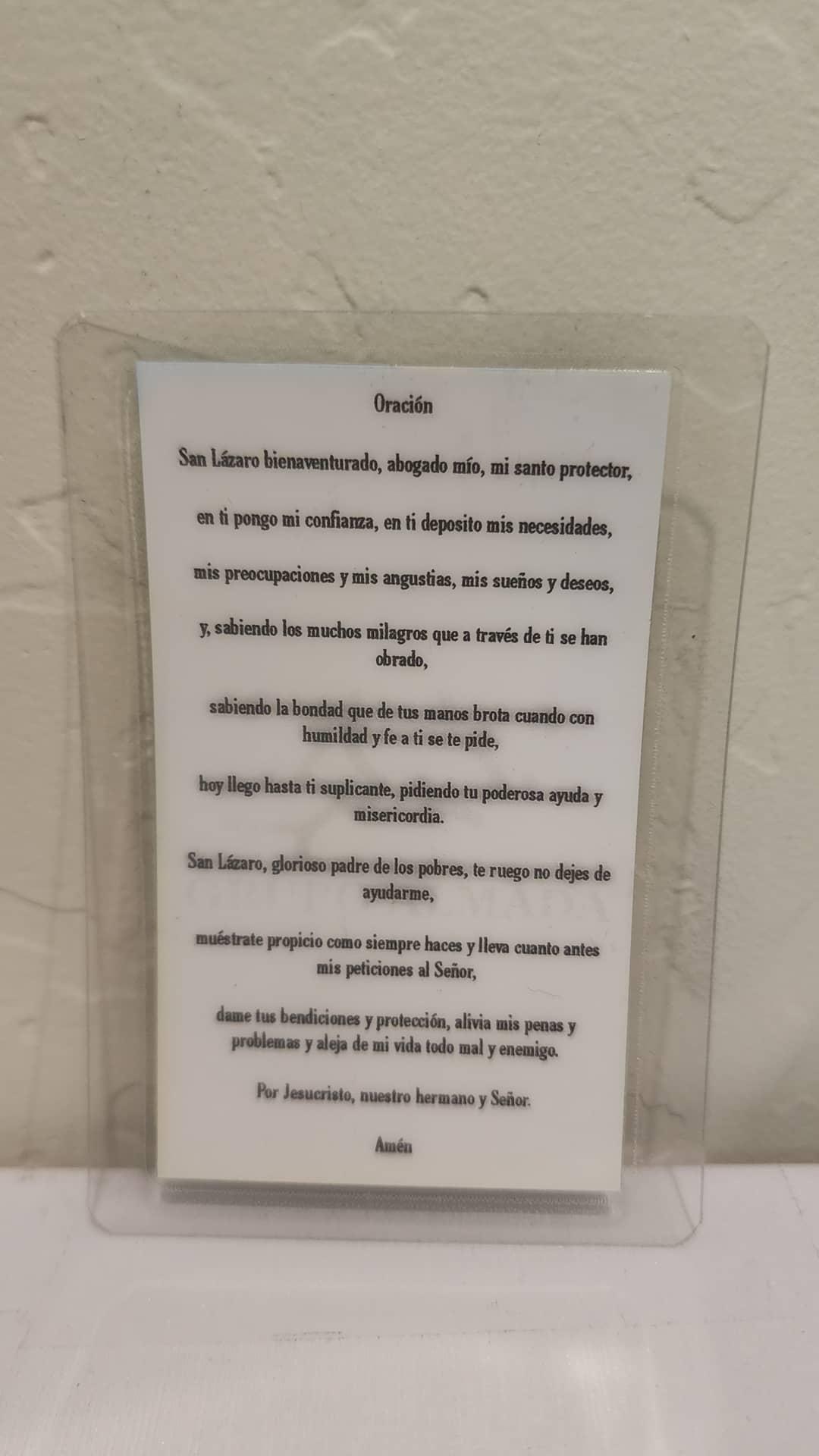 Tarjetas De Oracion