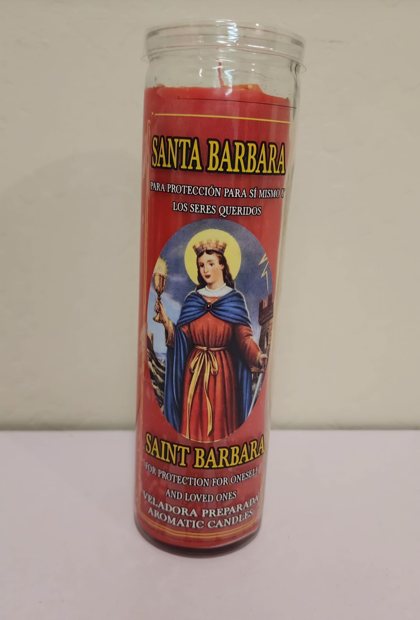 Santa Barabara/ Saint Barbara Vela Preparada