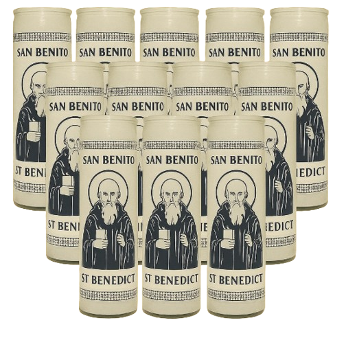 Monthly Candle Subscription - Saint Benedict