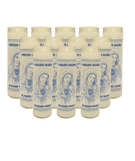 Monthly Candle Subscription - Virgen María (Blessed Mary)